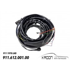 Wire harness for tunnel Porsche 911 1970 LHD version art.no 911.612.001.00