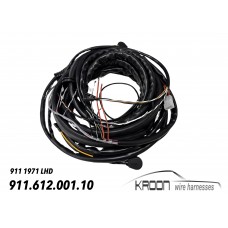 Wire harness for tunnel Porsche 911 1971 LHD art.no: 911.612.001.10