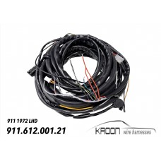 Wire harness for tunnel Porsche 911 1972 LHD art.no: 911.612.001.21