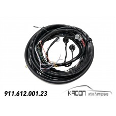 Wire harness for tunnel Porsche 911 1975 911. 911S LHD art.no: 911.612.001.23