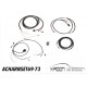 AC Air conditioning wiring set for Porsche 911 1969-1973 art.no: ACHARNSET69-73