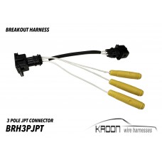 Breakout harness 3 Pole JPT-Bosch timer connector 911-930 1970-1989  art.no: BRH3JPT