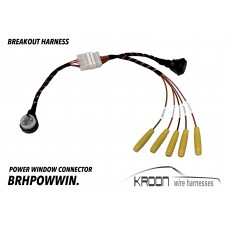 Breakout harness power windows 911-930 1970-1989  art.no: BRHPOWWIN