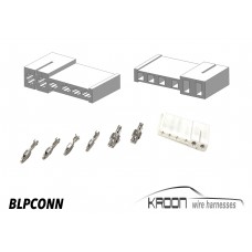 Car radio connector set art.no: BLPCONN