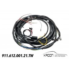 Wire harness (with twinspark supply) for tunnel Porsche 911 1971-1972 LHD  art.no: 911.612.001.21.TW